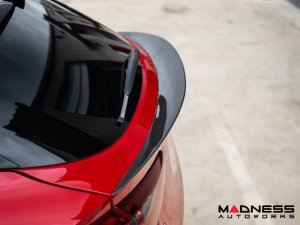 Alfa Romeo Stelvio Rear Spoiler - Carbon Fiber - Mid Spoiler